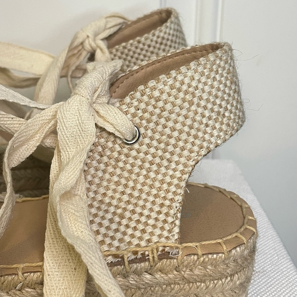 ☀️Ankle wrap SODA espadrilles I'm Canvas - Picture 5 of 11